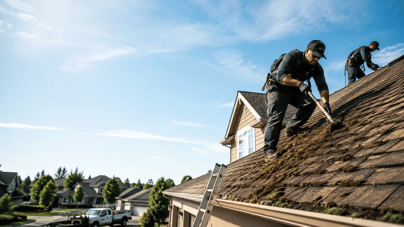Roof Moss Removal in Oberlin, OH near me